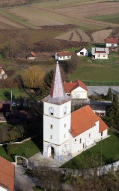 Hırvatistan 'ın Sopot Pregradski kentindeki Aziz Mikail Şapeli