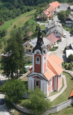 Hırvatistan 'ın Vivodina kentindeki Aziz Lawrence Kilisesi