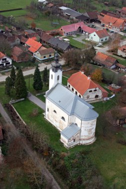 Hırvatistan 'ın Stara Ploscica kentindeki Kutsal Üç Kral Kilisesi
