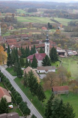 Hırvatistan 'ın Stefanje kentindeki Aziz Stephen Kilisesi Birinci Şehit