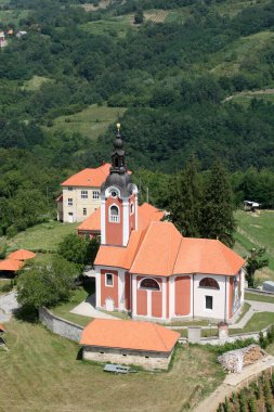 Hırvatistan 'ın Vivodina kentindeki Aziz Lawrence Kilisesi
