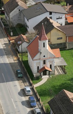 Hırvatistan 'ın Odra Sisacka kentindeki Aziz Anthony Kilisesi