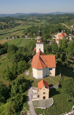 Hırvatistan 'ın Zagorska Sela kentindeki İskenderiyeli Aziz Catherine Kilisesi