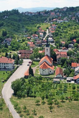 Vrapce, Zagreb, Hırvatistan 'daki St. Barbara Kilisesi