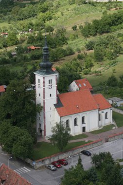 Vrapce, Zagreb, Hırvatistan 'daki St. Barbara Kilisesi