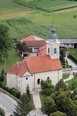 Hırvatistan 'ın Kraljevec na Sutli kentindeki Kutsal Üçlü Kilisesi