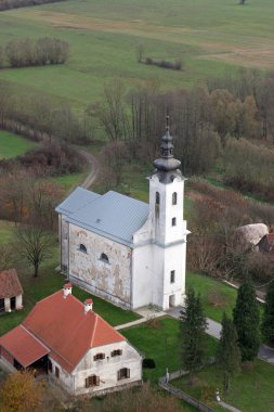 Hırvatistan 'ın Stara Ploscica kentindeki Kutsal Üç Kral Kilisesi