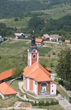 Hırvatistan 'ın Vivodina kentindeki Aziz Lawrence Kilisesi