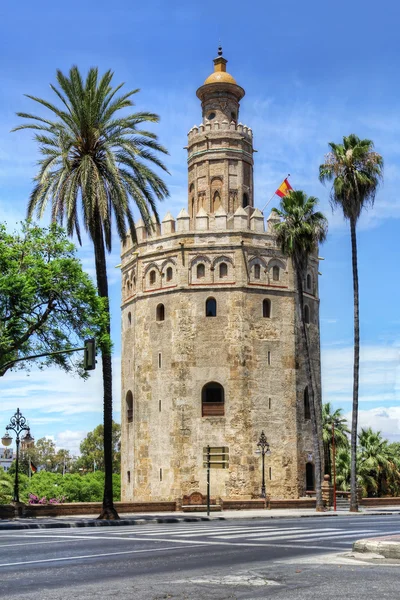 Torre del Oro στη Σεβίλλη — Φωτογραφία Αρχείου