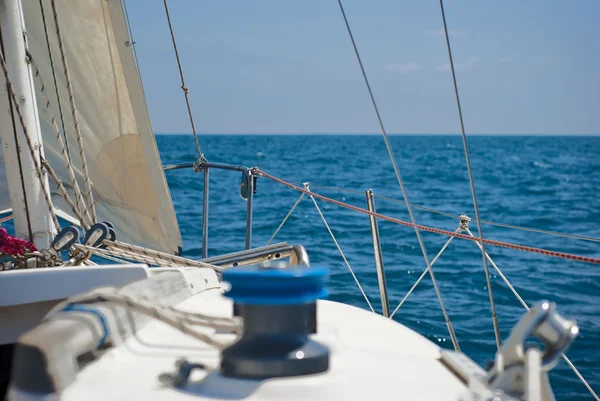 Yacht. segling. Yachting. turism. lyxiga livsstil — Stockfoto