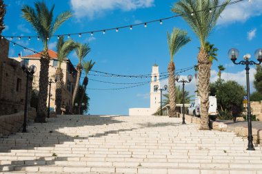 Eski liman şehri Jaffa, Tel Aviv, İsrail.