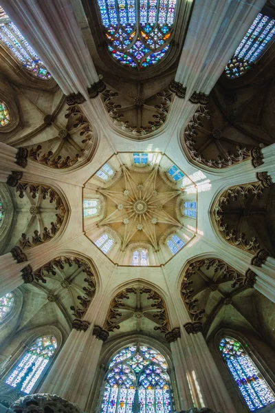 Купол Предела Древнем Португальском Монастыре — стоковое фото