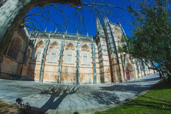 Antico Monastero Gotico Portoghese Batalha — Foto Stock