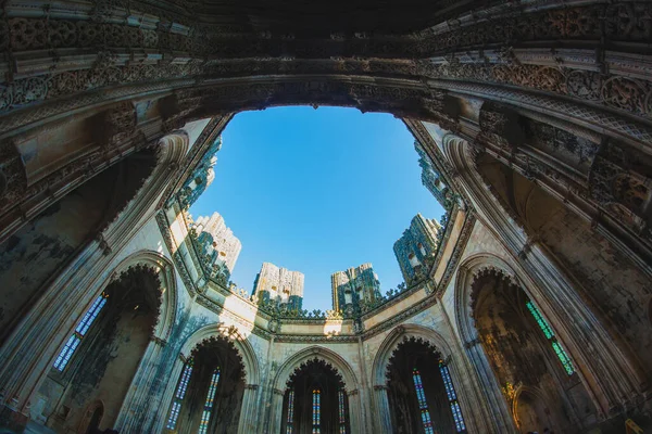 Unvollendete Kapelle Einem Alten Portugiesischen Kloster — Stockfoto