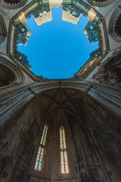 Unvollendete Kapelle Einem Alten Portugiesischen Kloster — Stockfoto