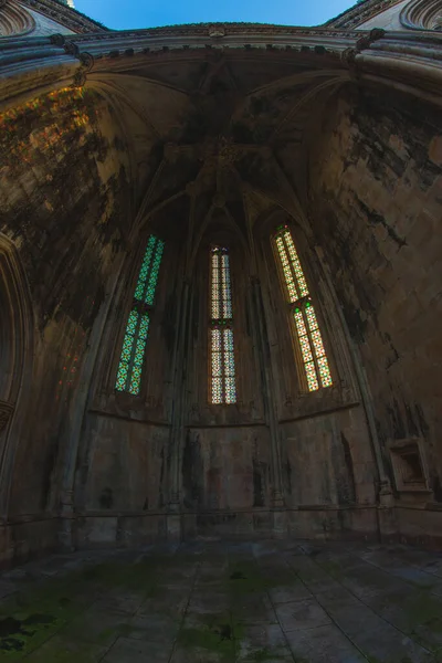 Unvollendete Kapelle Einem Alten Portugiesischen Kloster — Stockfoto