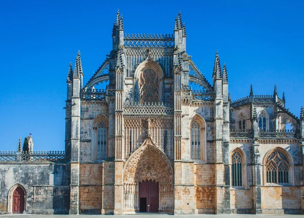 Antigo Mosteiro Gótico Português Batalha — Fotografia de Stock