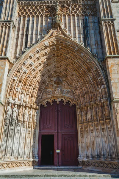 Porta Antigo Mosteiro Portugal Batalha — Fotografia de Stock