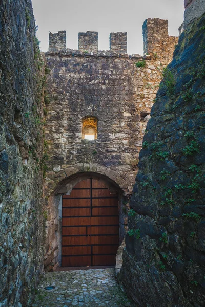 Doors Mediaval Portugal Castle — Stock Photo, Image