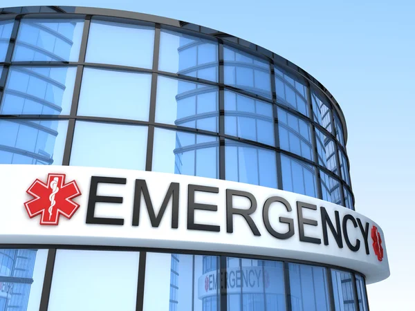 Bygga Emergency 3d — Stockfoto