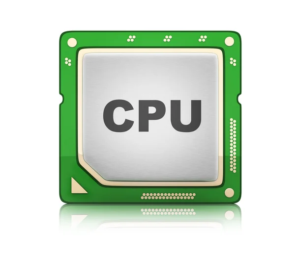 Cpu 中央处理器单元 — 图库照片