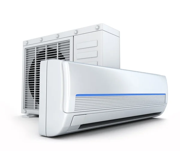 Luftkonditionering och fjärrkontroll — Stockfoto