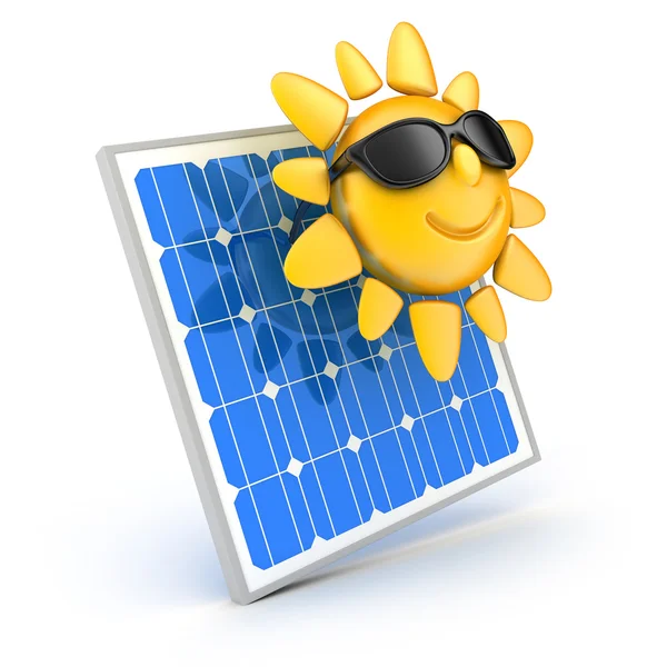 Solarmodul — Stockfoto