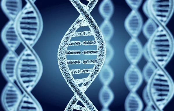 Espial de DNA abstrato — Fotografia de Stock