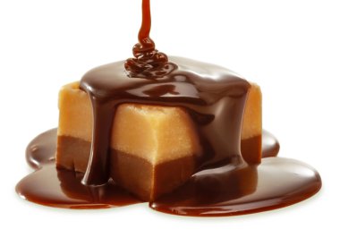 Fudge çikolata akışı.