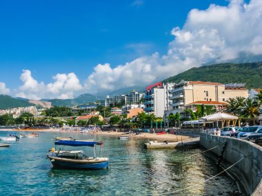 setin Karadağ manzara görünümü