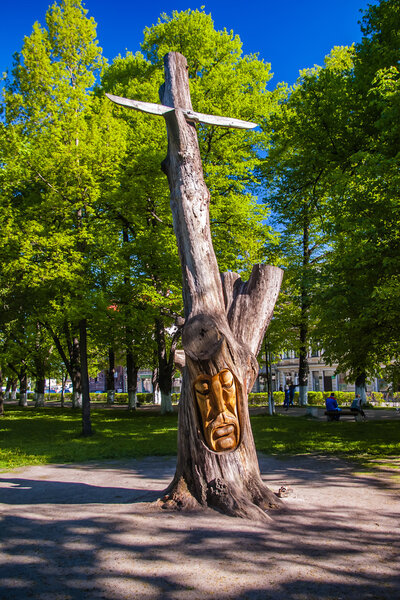 Деревянная скульптура Выборга
