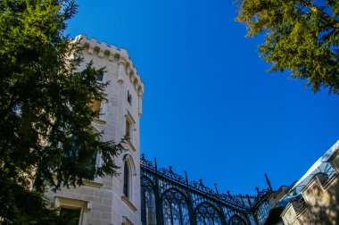 Çek Cumhuriyeti'nde Hluboka Kalesi