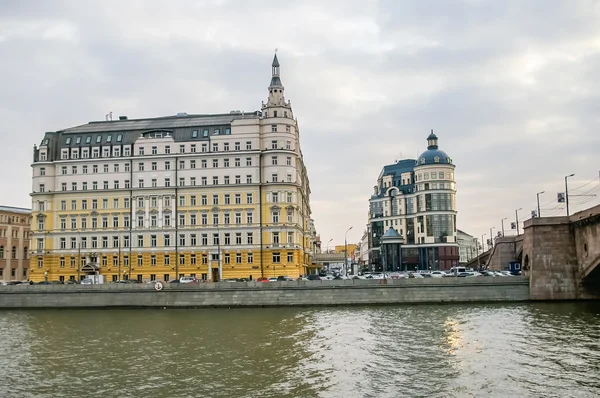 Baltschug Kempinski Hotel Moskova'da görünümü — Stok fotoğraf