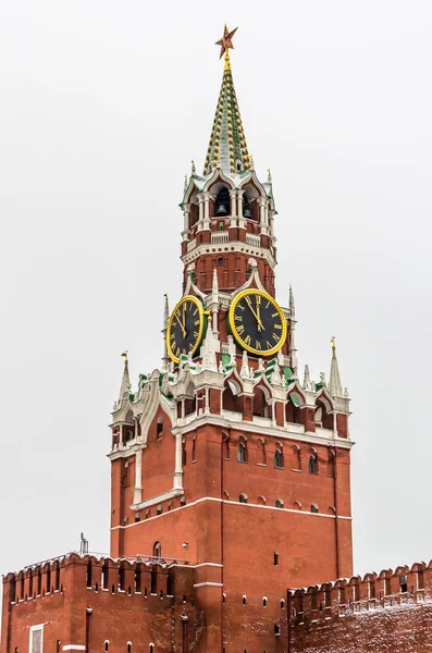 Θέα στο κάστρο του Κρεμλίνου της Μόσχας — Φωτογραφία Αρχείου