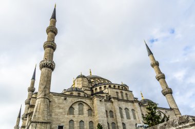 Istanbul'da Sultanahmet Camii görünümü
