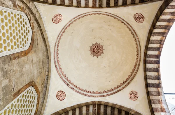 Interior view in Aya Sofia temple in Istanbul — Stock Photo, Image