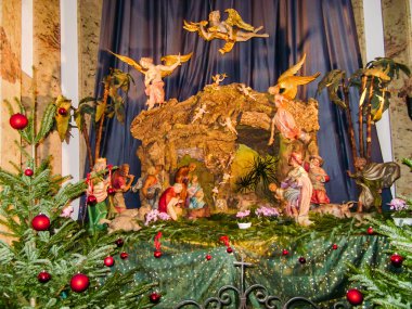 Kilise Borromeo'nun sahnede Noel