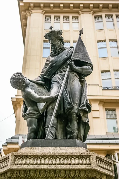 Blick auf Statue in Wien — Stockfoto