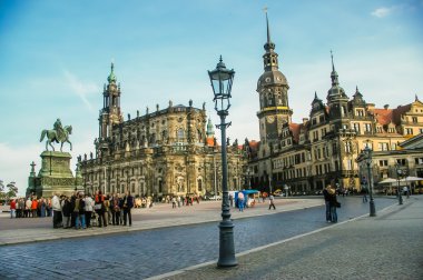 Hofkirche ve Sakson Kraliyet Sarayı Dresden, Almanya