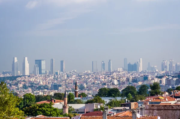 Vista de rascacielos en Estambul — Foto de Stock