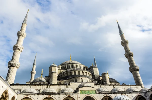 Vue sur la Mosquée Bleue à Istanbul — Photo