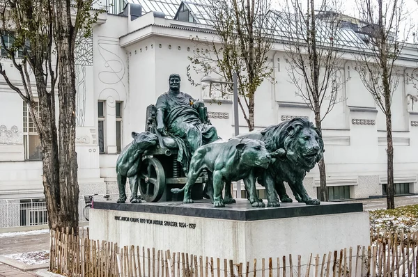 Статуя Марк Антоній оратор у Відні, Австрія — стокове фото