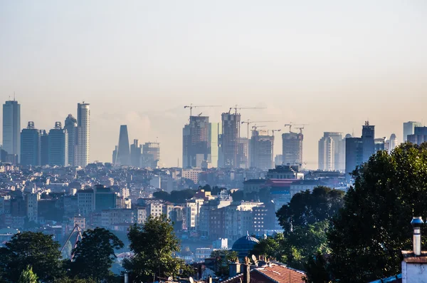 Vista de rascacielos en Estambul — Foto de Stock