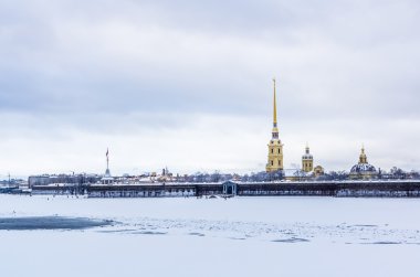 Saint-Petersburg, Rusya 'daki Peter ve Paul Kalesi