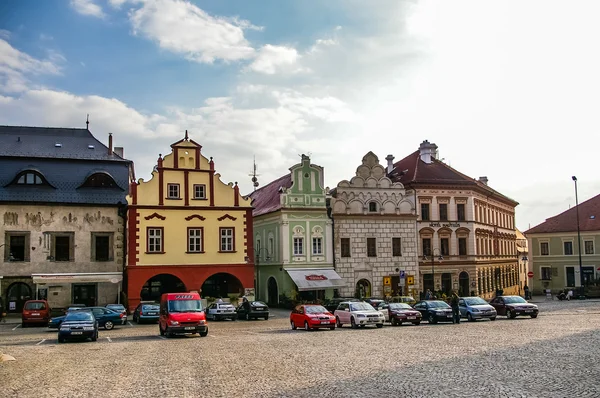 Altstadtpanorama in Tabor, Tschechische Republik — Stockfoto