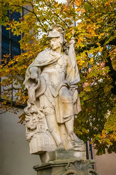 Sculpture in Tabor city, Czech Republic — Stock Photo, Image
