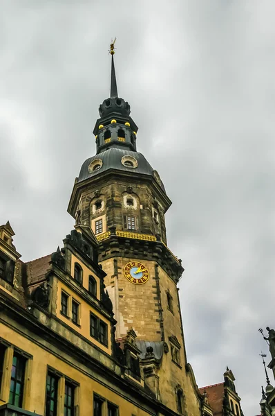 Edifício antigo em Dresden — Fotografia de Stock