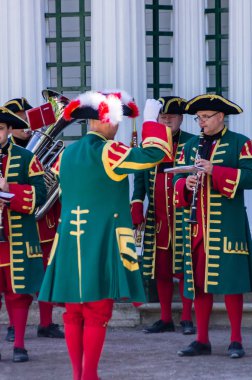 Peterhof, Rusya'nın eski elbise orkestrada