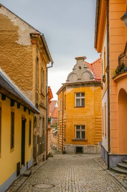 View on old street in Tabor