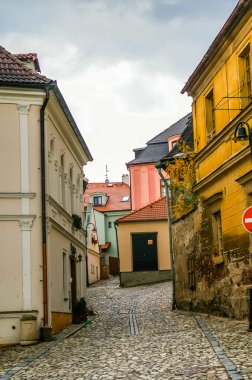 View on old street in Tabor
